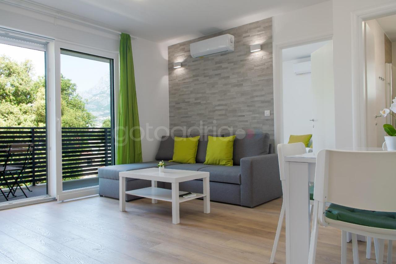 Sea View Apartments Pezze Макарска Экстерьер фото